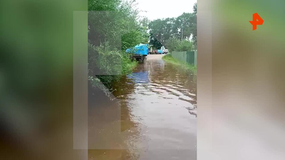 Кадры с места потопа в Дальнереченске