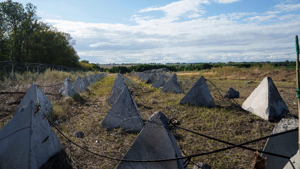 У ВСУ нет ресурсов для защитных сооружений. Фото: © Evgeniy Maloletka/AP/TASS