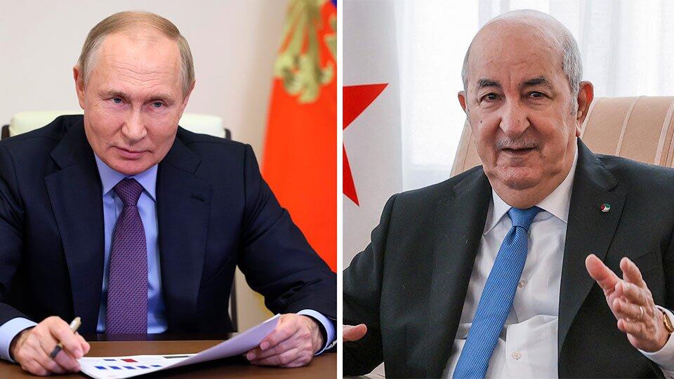Путин и президент Алжира подтвердили готовность работы в формате ОПЕК+