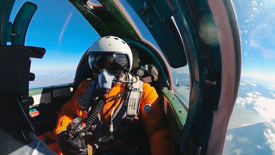 Каким оружием мог быть сбит украинский F-16. Фото: © Кадр из программы "СОВБЕЗ", РЕН ТВ
