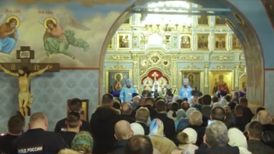 В Москве после реставрации открыли храм Знамения иконы Божией Матери
