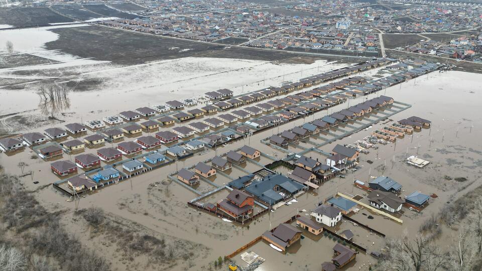 Почти 4,3 тысячи жилых домов подтоплены в Оренбургской области